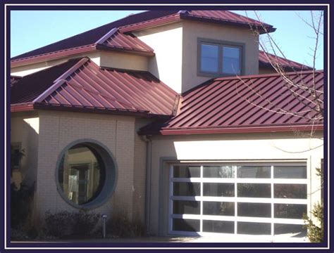 what color shutters on house with maroon metal roof|13 Metal Roofing Color Ideas (2024) .